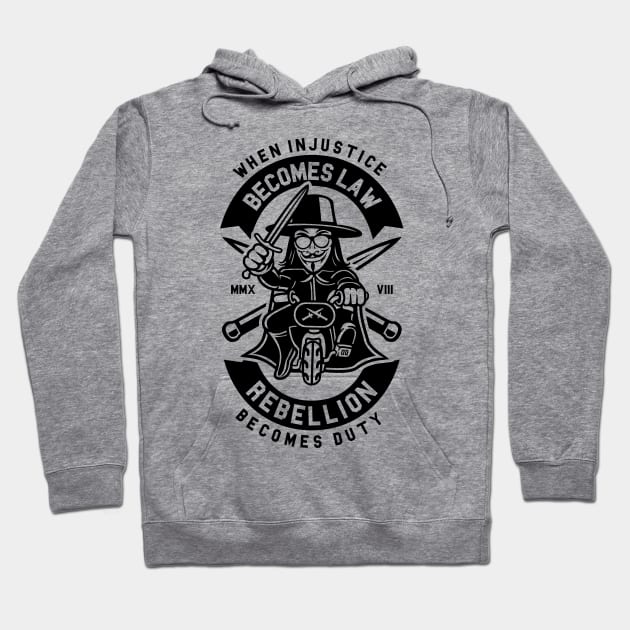 Here Come the Rebels! Hoodie by Superfunky